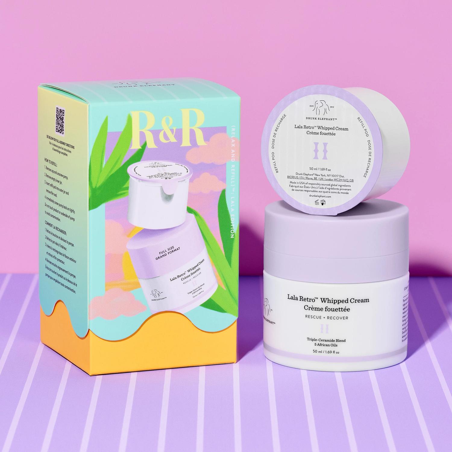 R&R (RELAX + REFILL)™: LALA EDITION (CREMA PARA ROSTRO)